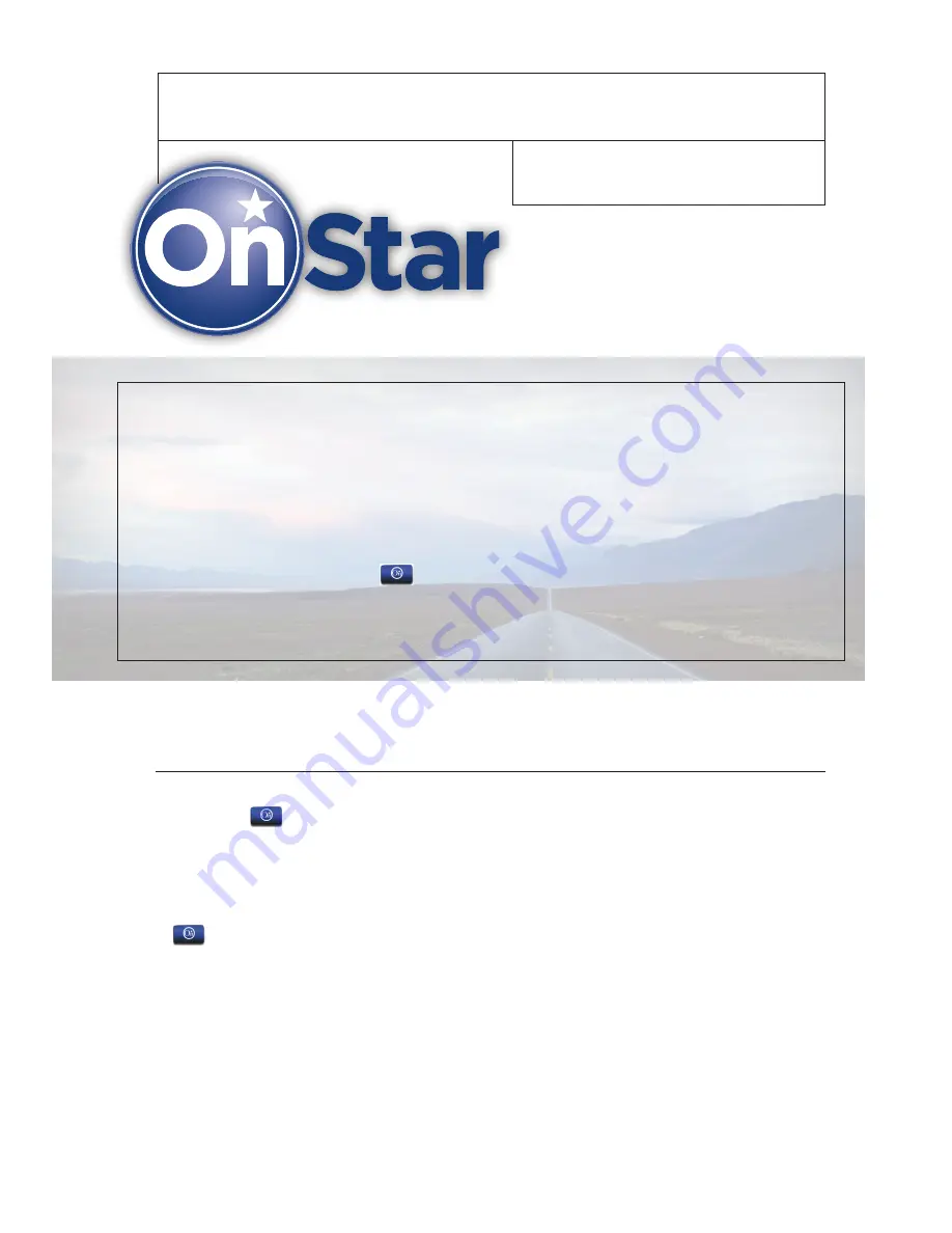 OnStar FMV Owner'S Manual Download Page 2