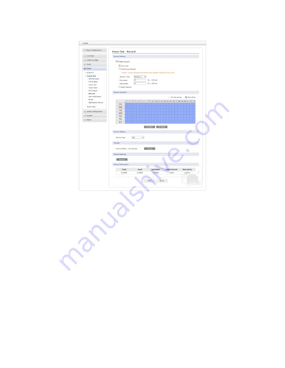 Onvif IPSDV12XW User Manual Download Page 52