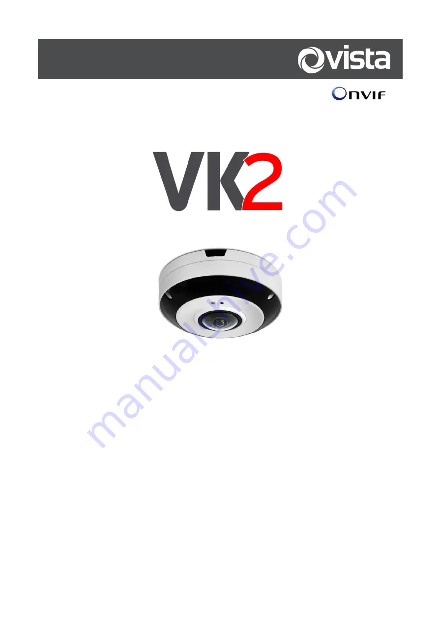 Onvif Vista VK2-12MPX360EXTIR User Manual Download Page 1