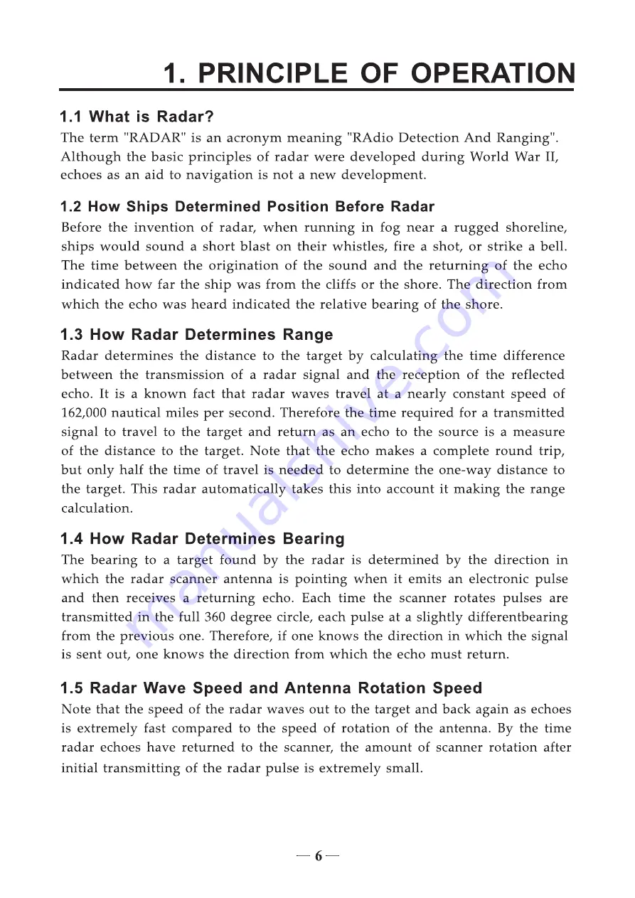 Onwa KR-1968-H Operator'S Manual Download Page 14