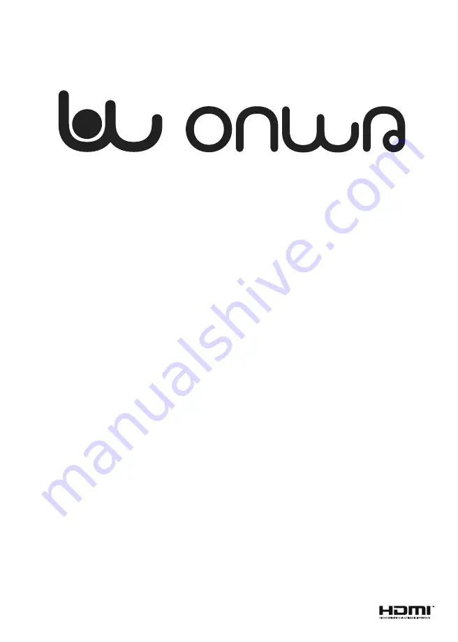 Onwa LED49UHDSTV Operating Instructions Manual Download Page 1