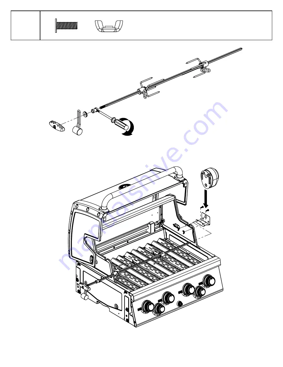 Onward Broil King Regal 440 Assembly Manual & Parts List Download Page 15