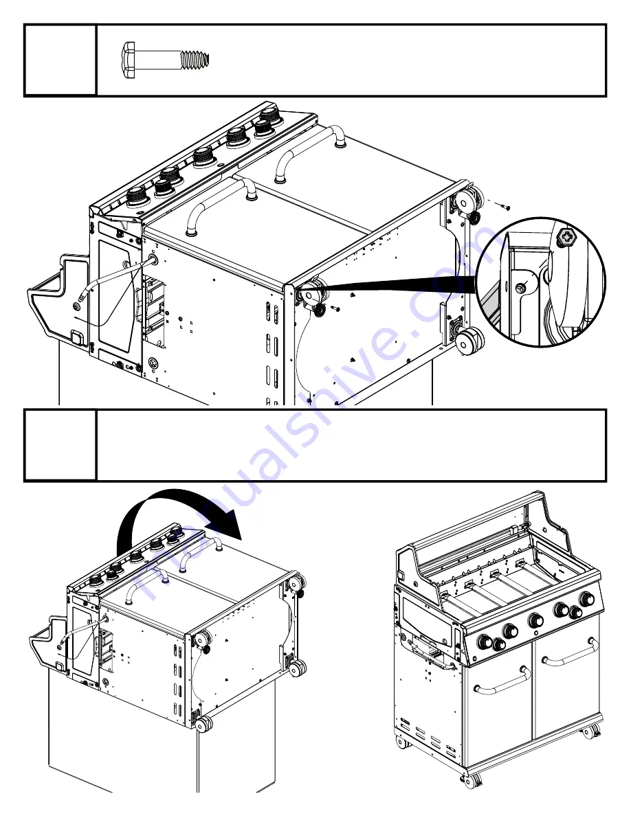 Onward Broil King Regal 590 Assembly Manual & Parts List Download Page 10