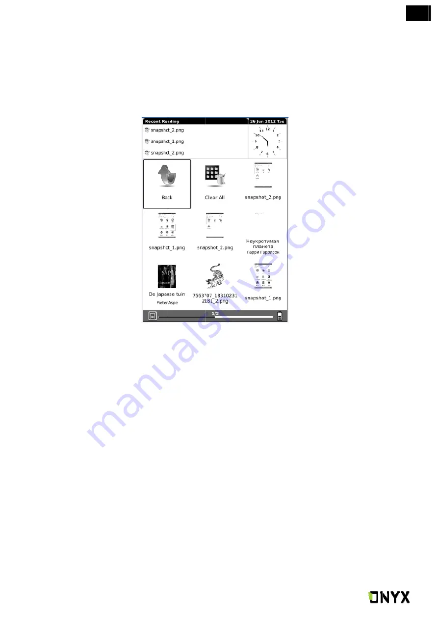 Onyx International BOOX i62A User Manual Download Page 11