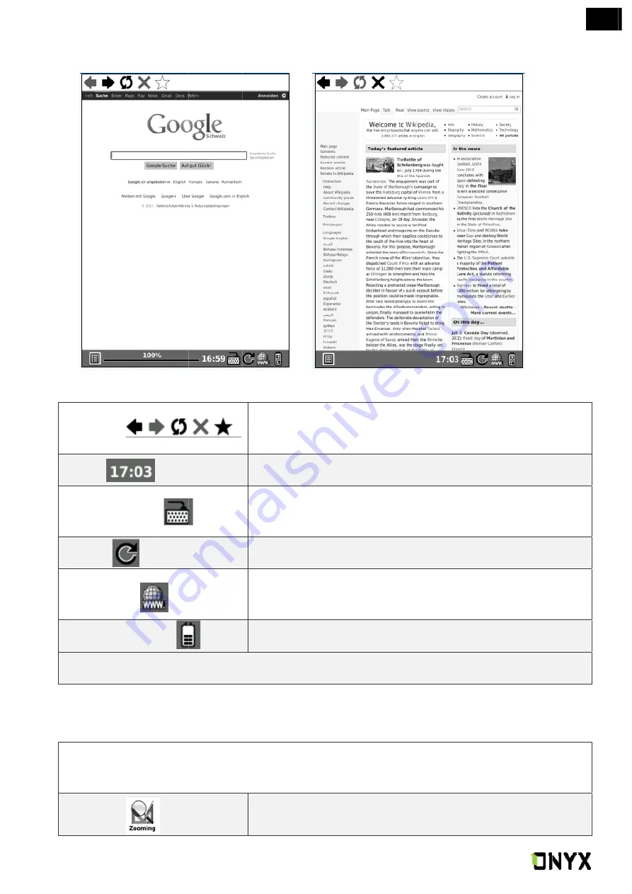 Onyx International BOOX i62A User Manual Download Page 18