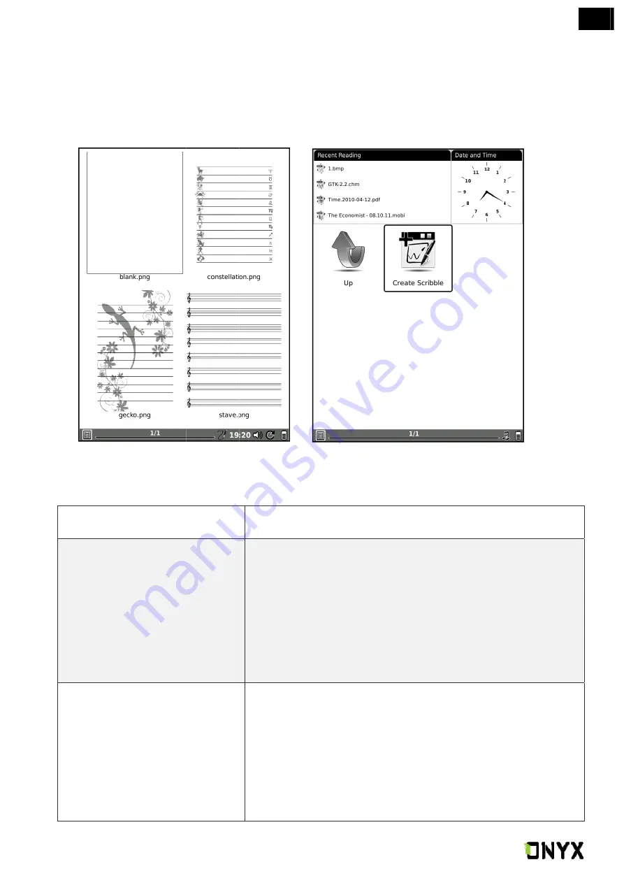 Onyx International BOOX i62A User Manual Download Page 20