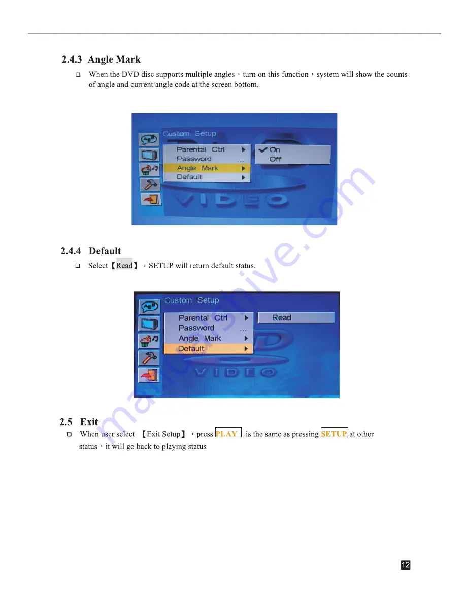 Onyx SW2200XS Instruction Manual Download Page 13