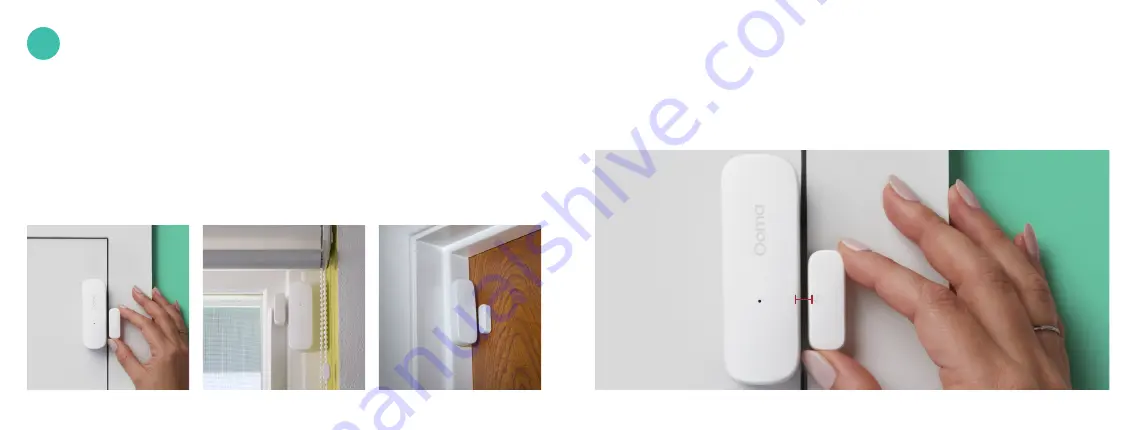 ooma Smart Security Door and Window Sensor Quick Start Manual Download Page 6