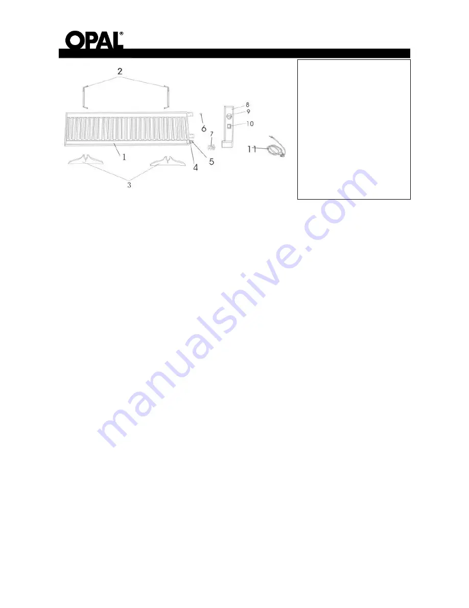 Opal E176042 User Manual Download Page 21