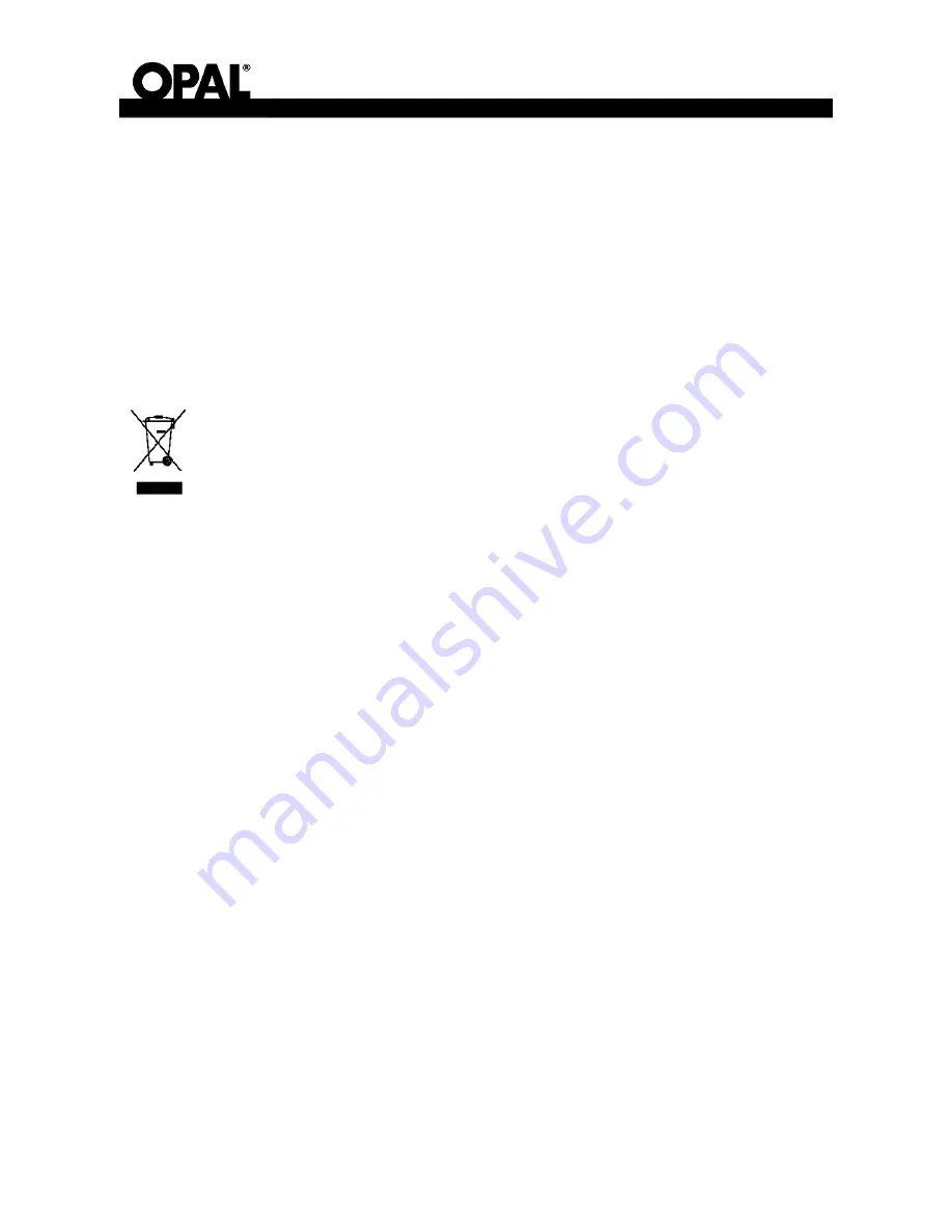 Opal E176042 User Manual Download Page 28