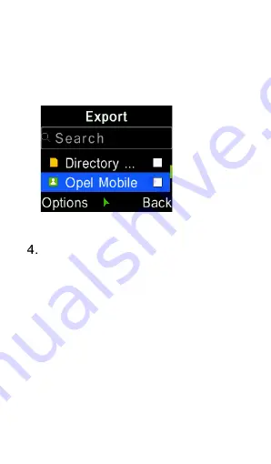 Opel mobile BigButton M Operator'S Manual Download Page 54