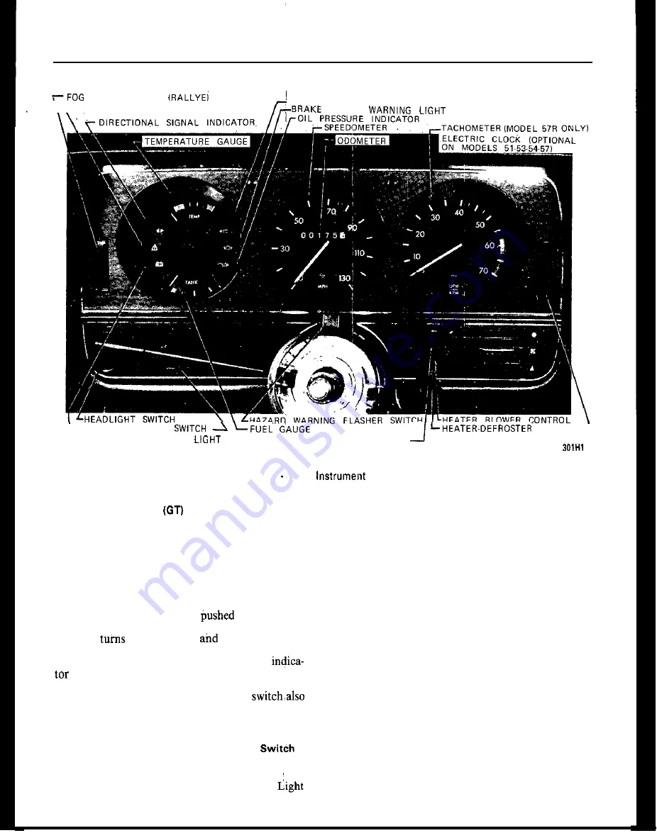 Opel 1900 1973 Service Manual Download Page 79