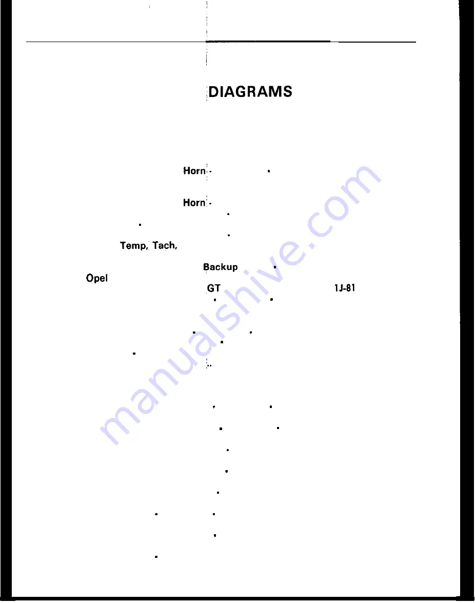 Opel 1900 1973 Service Manual Download Page 93