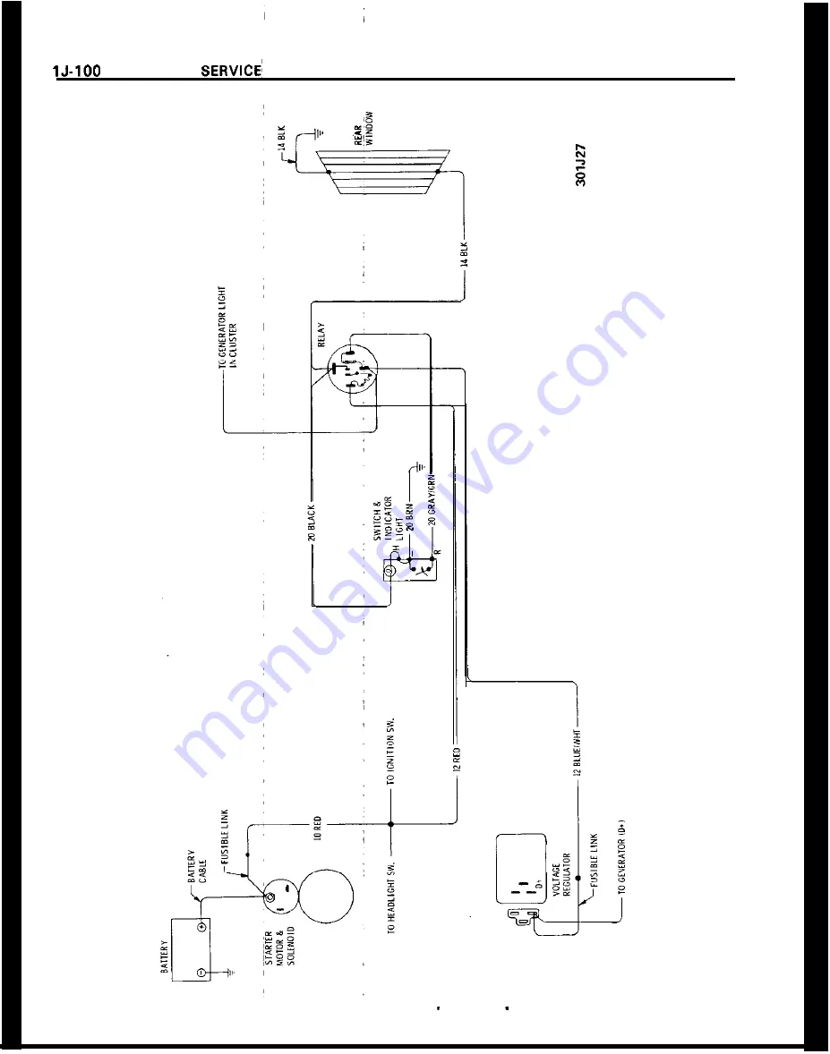 Opel 1900 1973 Service Manual Download Page 121