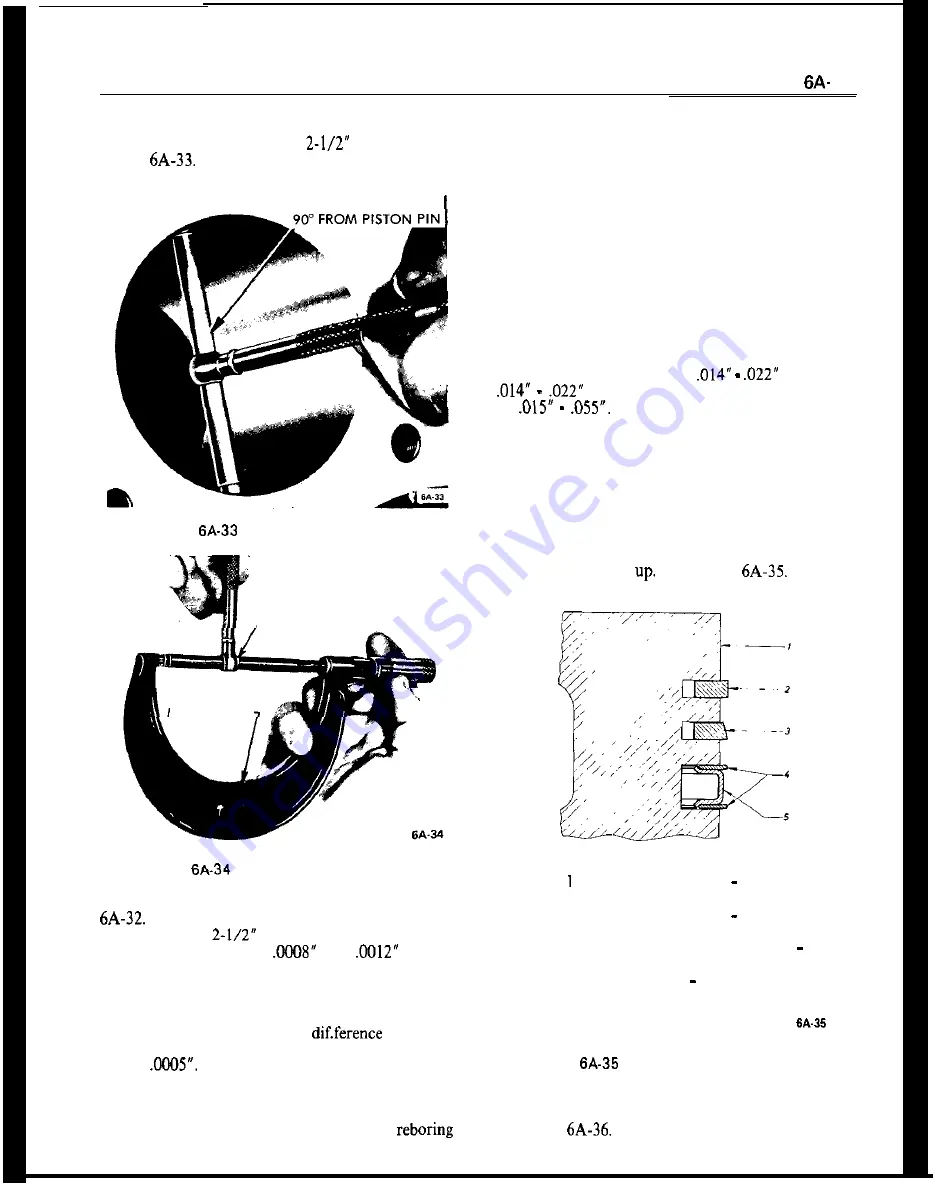 Opel 1900 1973 Service Manual Download Page 312