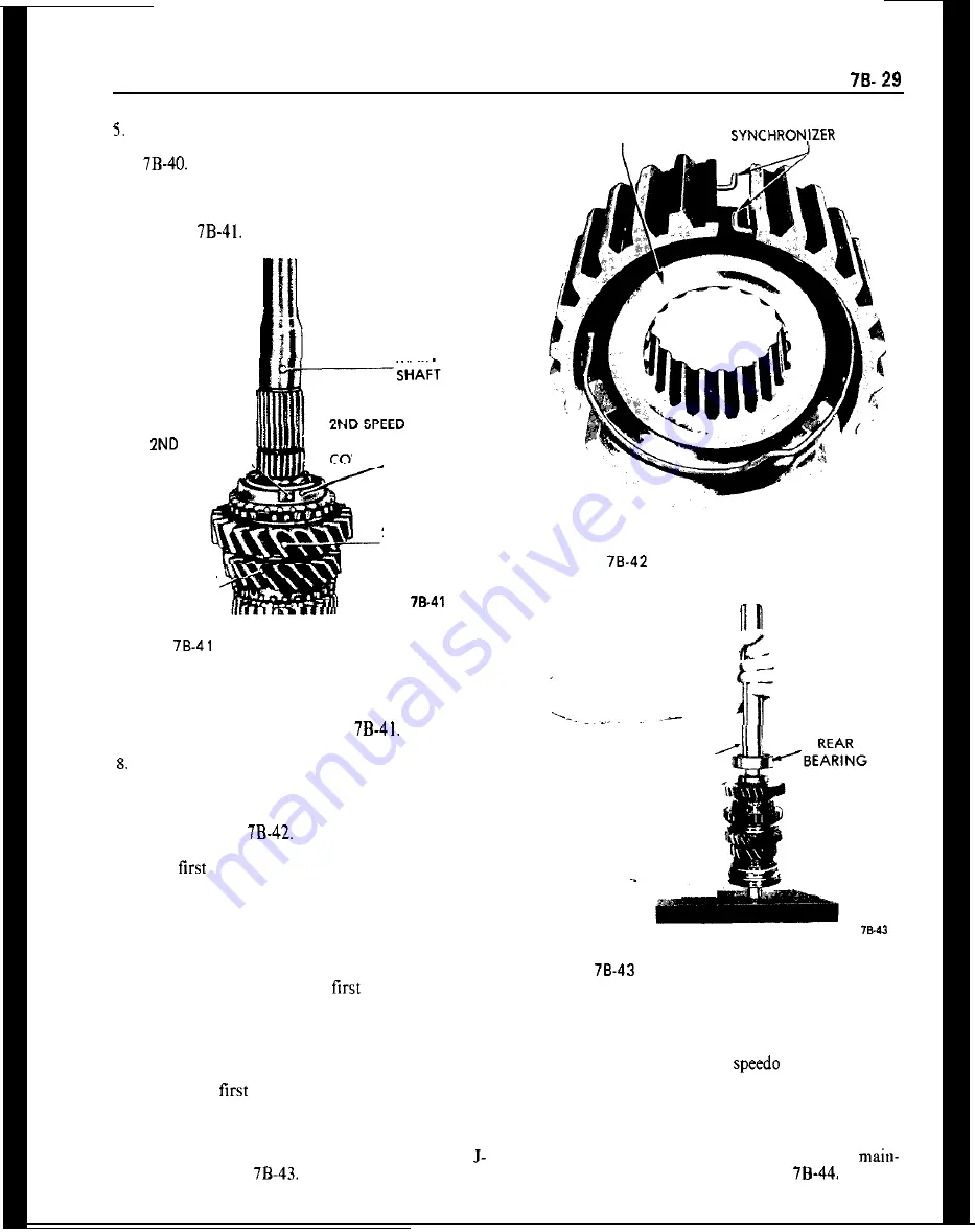 Opel 1900 1973 Service Manual Download Page 390