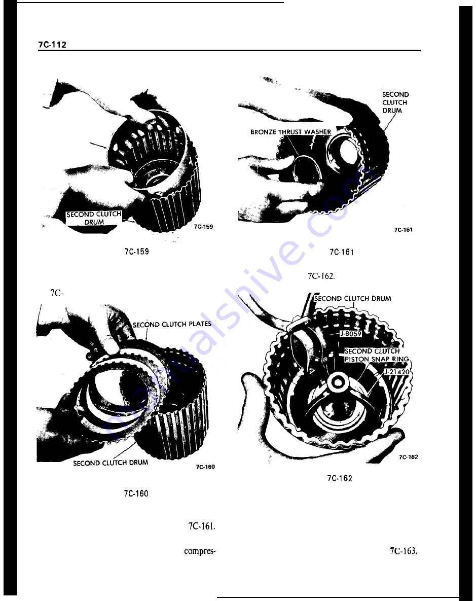 Opel 1900 1973 Service Manual Download Page 473