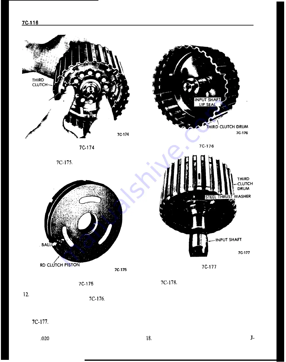 Opel 1900 1973 Service Manual Download Page 477