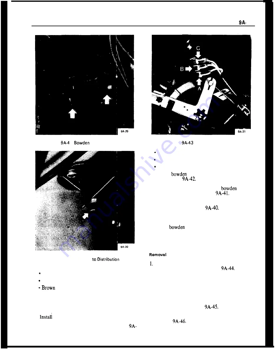 Opel 1900 1973 Service Manual Download Page 524