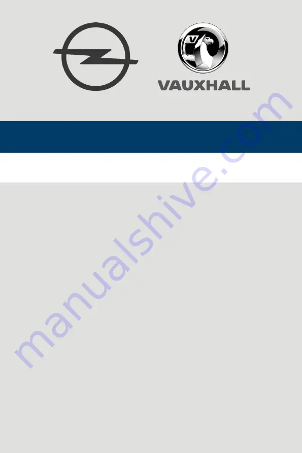 Opel Vauxhall VCI Operating Instruction Download Page 1