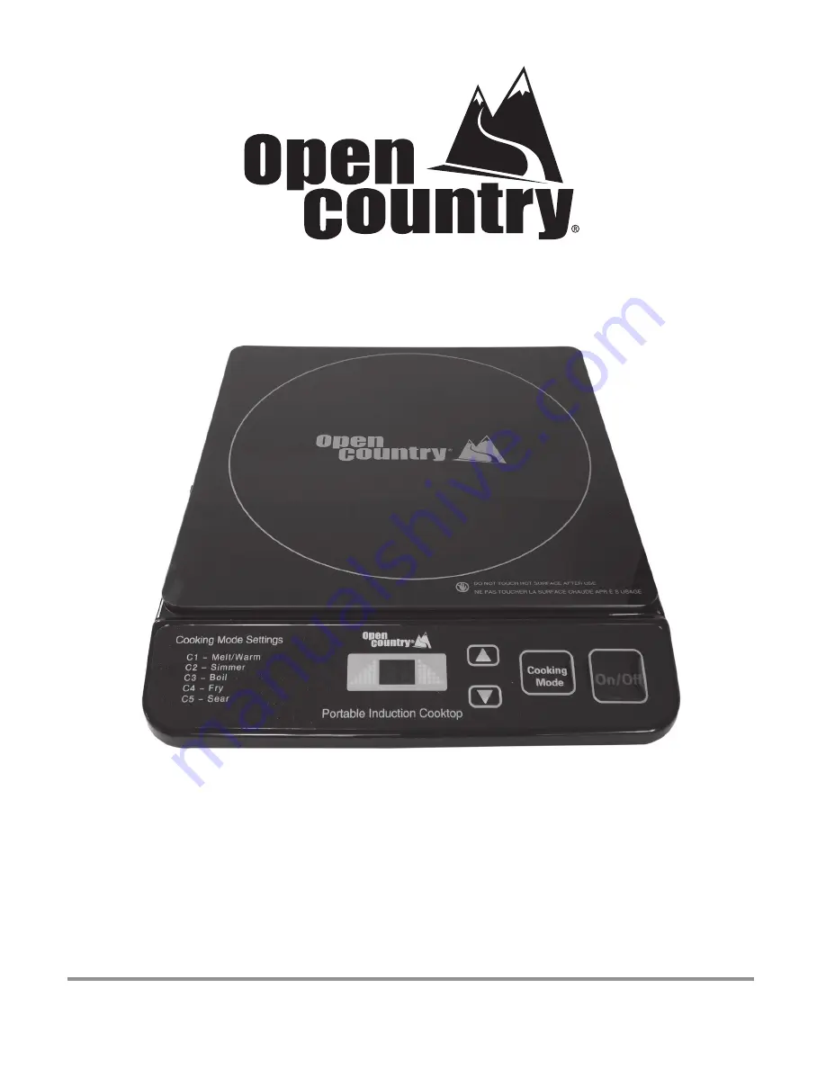 Open Country PIC-14SK Care/Use Manual Download Page 1