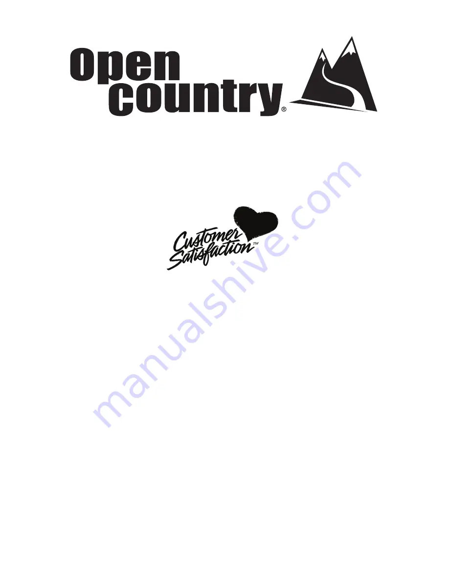 Open Country PIC-14SK Care/Use Manual Download Page 12