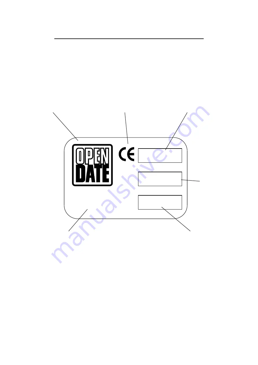 Open Date Equipment EUROCODE 150 Operator Instructions Manual Download Page 21