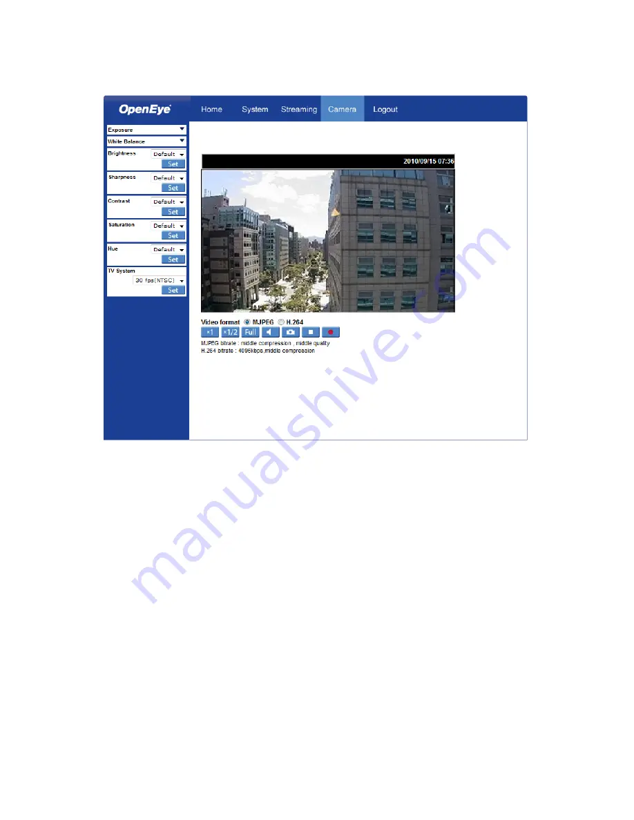 OpenEye CM-730 User Manual Download Page 65