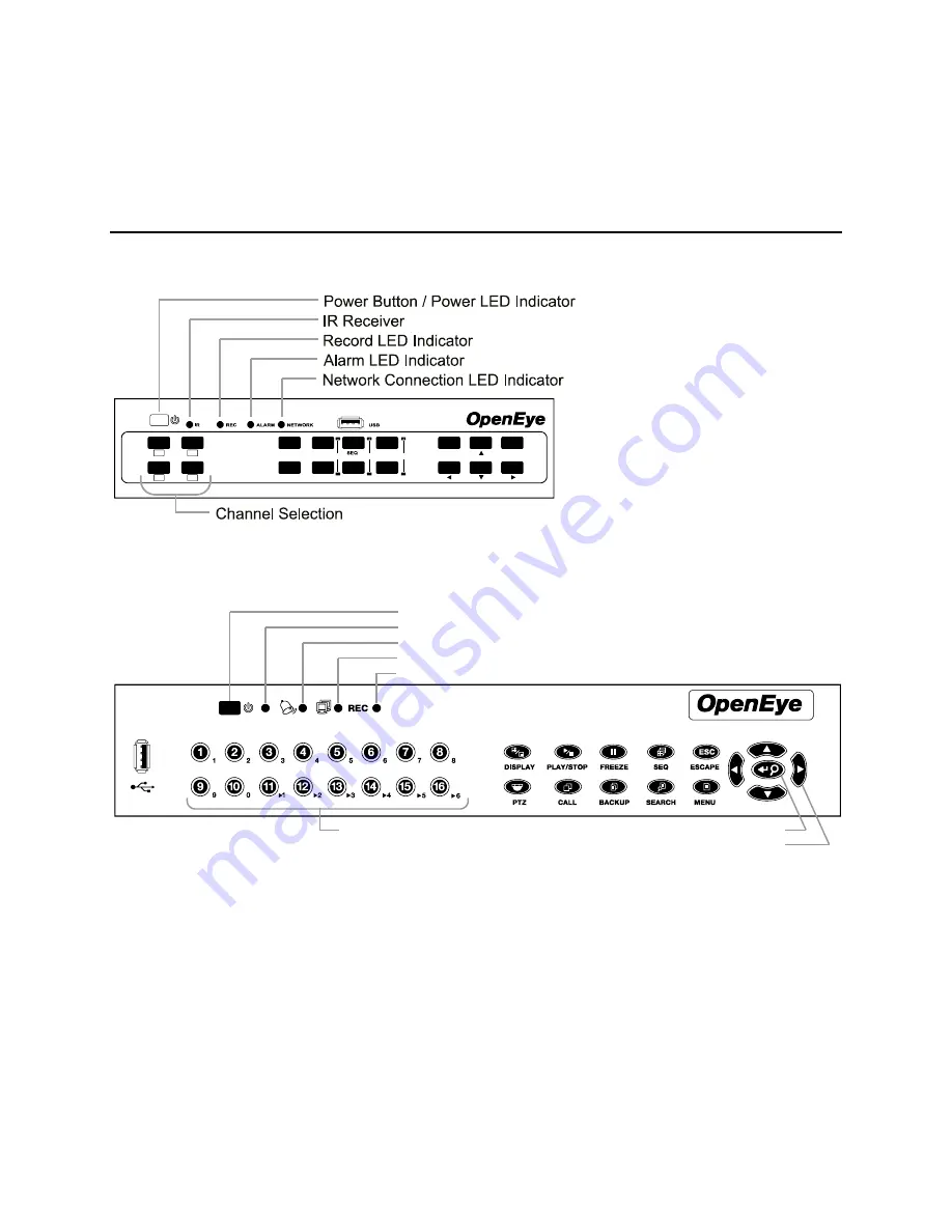 OpenEye EasyDVR OE1-D12004 User Manual Download Page 21