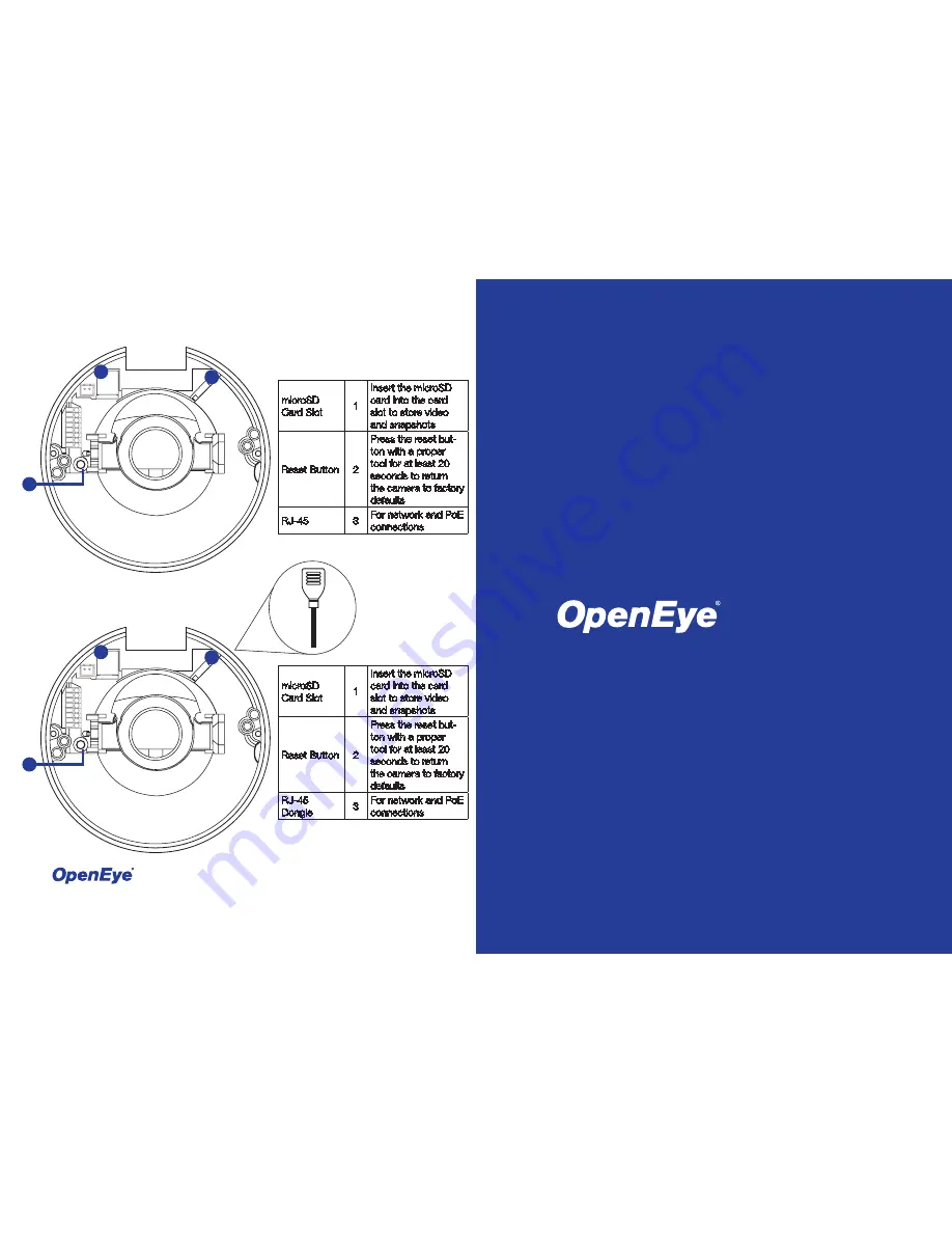 OpenEye OE-C6413-AWR Quick Start Manual Download Page 1