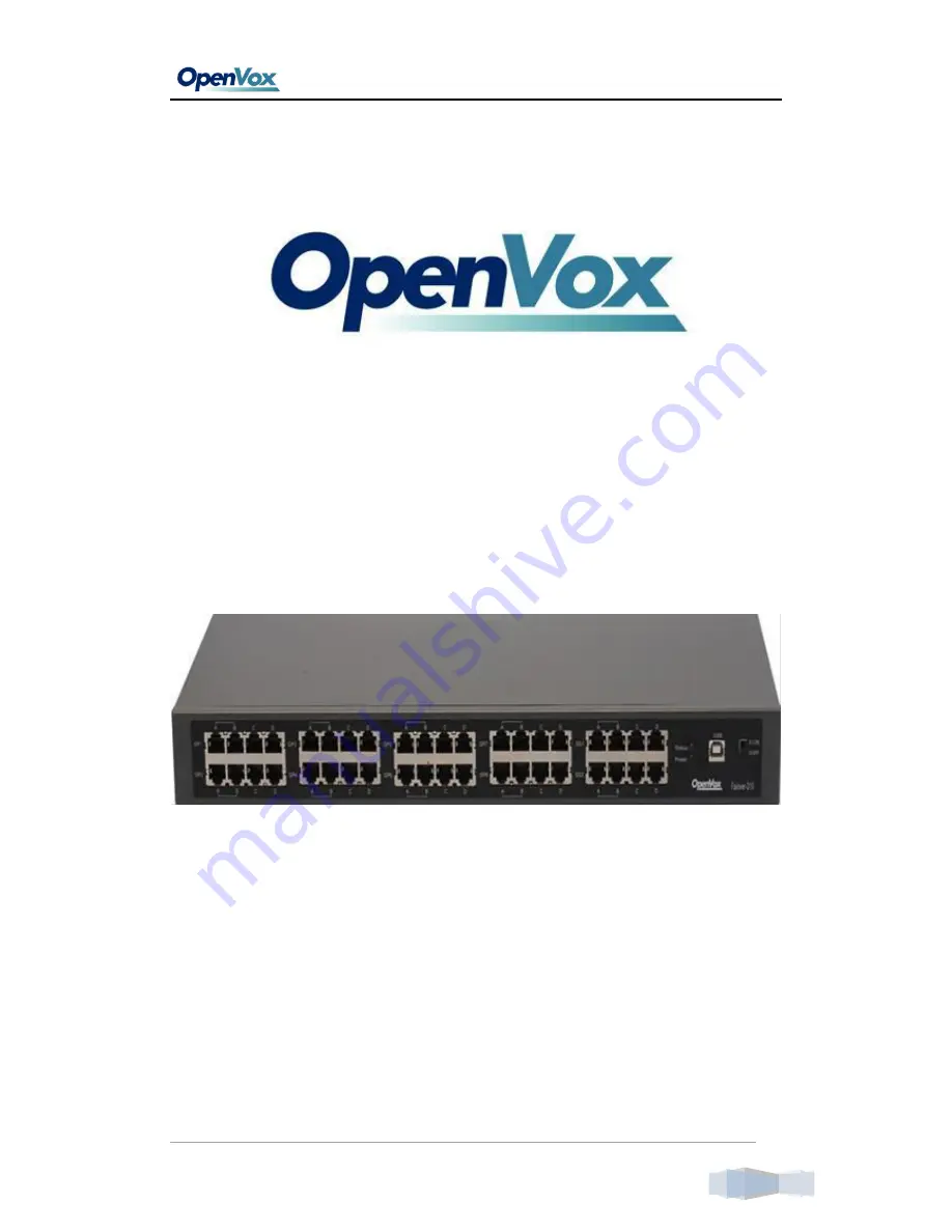 OpenVox FD140 Скачать руководство пользователя страница 1