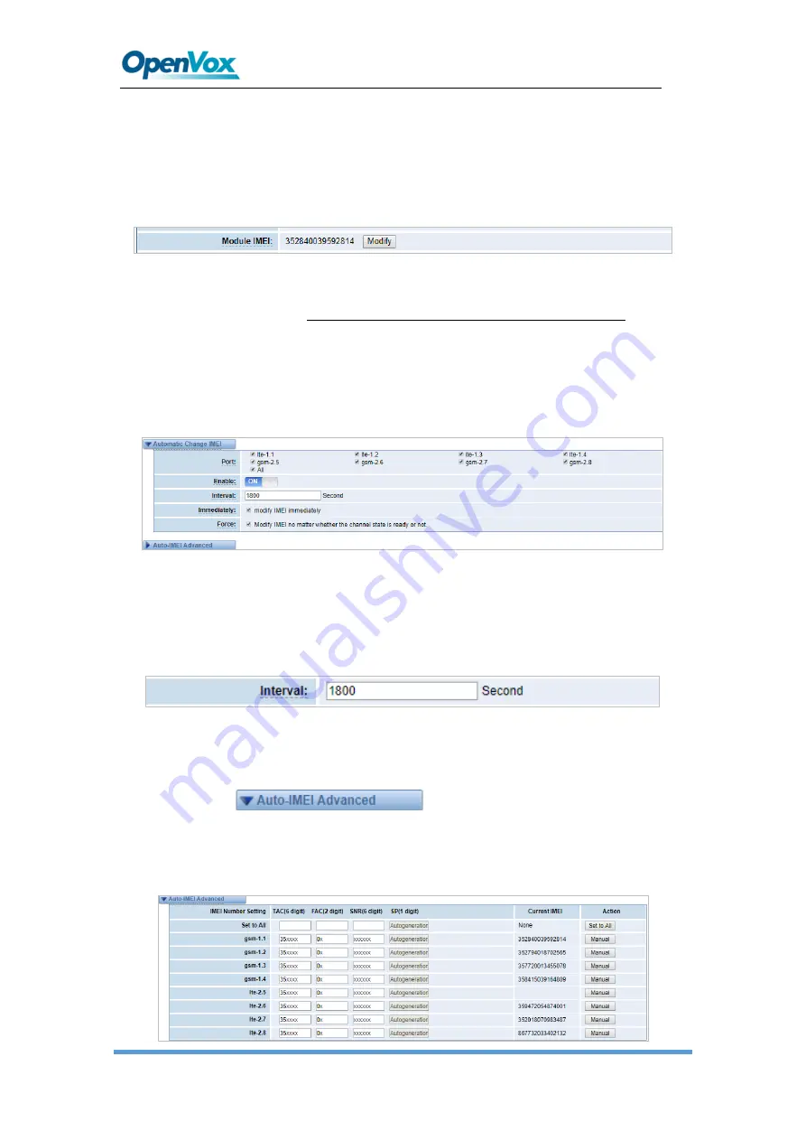 OpenVox SWG-2008 User Manual Download Page 24