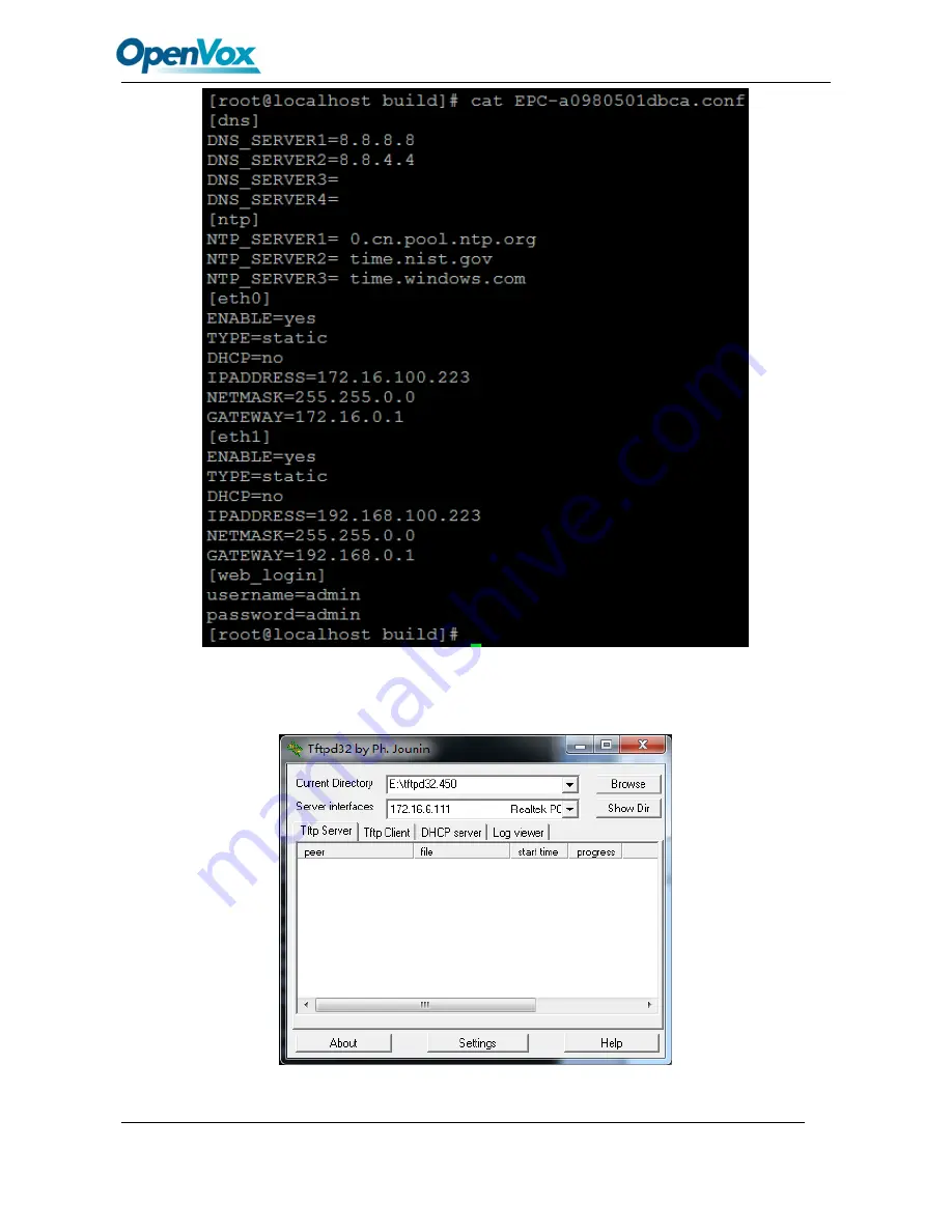 OpenVox VS-EIU-100X Series User Manual Download Page 58