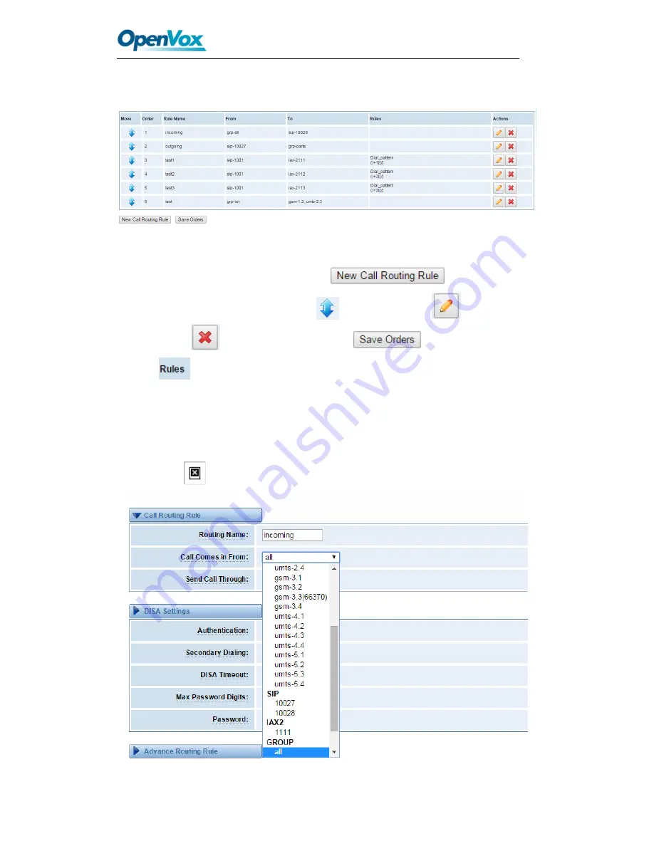 OpenVox VS-GW1202 User Manual Download Page 53