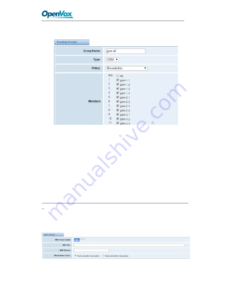 OpenVox VS-GW1202 User Manual Download Page 57