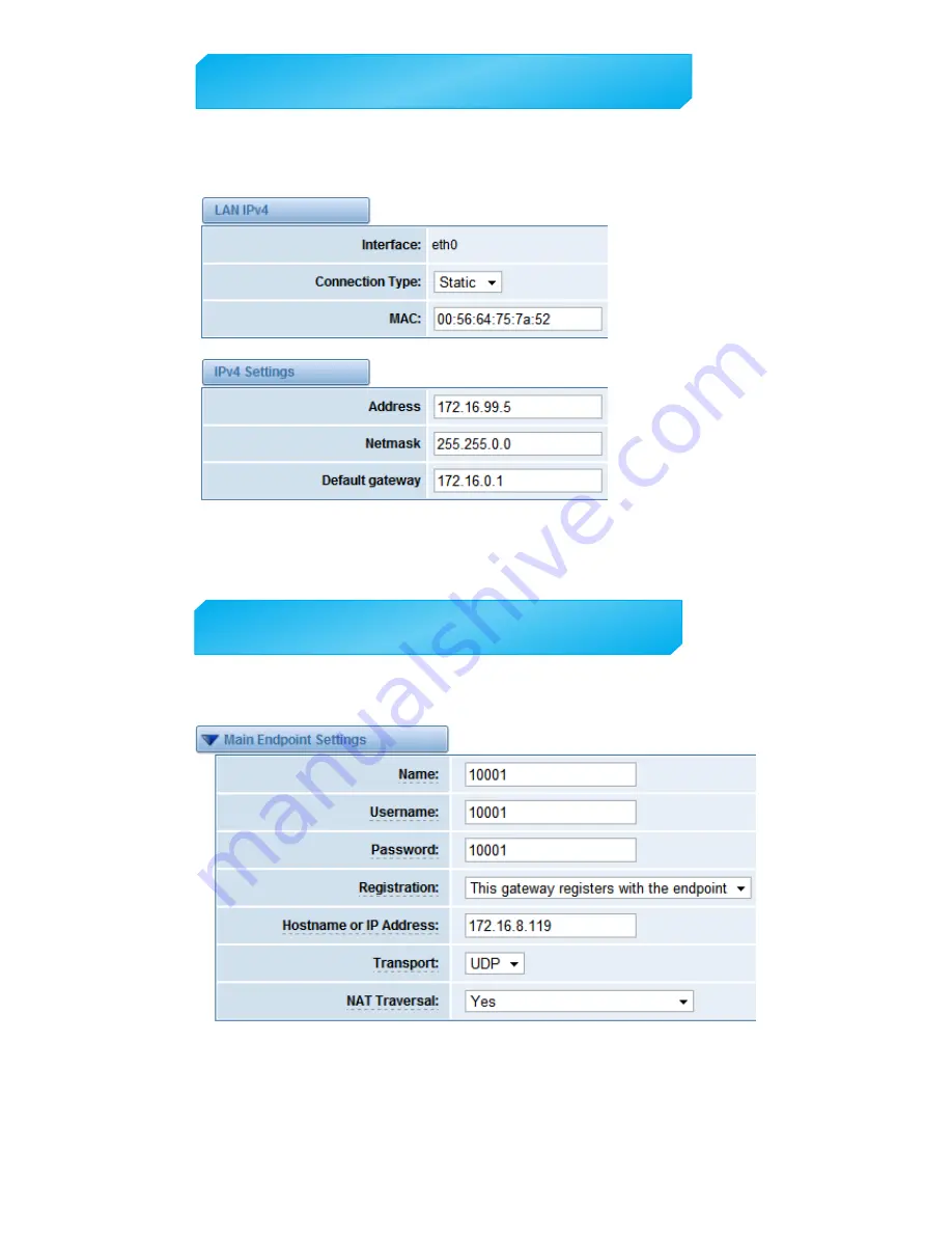 OpenVox VS-GW2120-40G Quick Start Manual Download Page 2