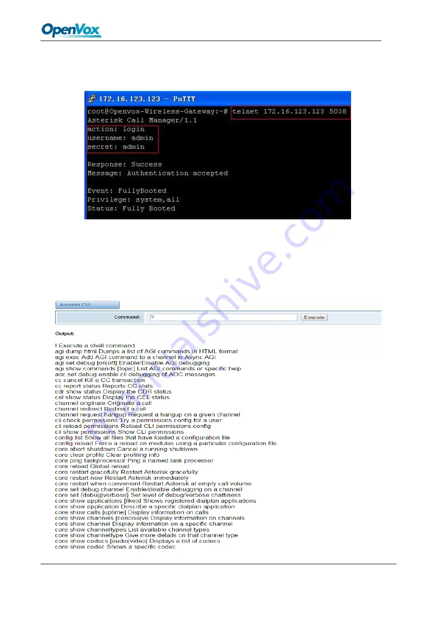 OpenVox VS-GW2120-44W User Manual Download Page 66