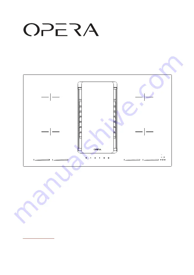 Opera FONDA 800 Installation Manual Download Page 1