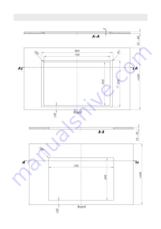 Opera FONDA 800 Installation Manual Download Page 25