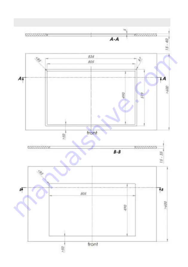 Opera FONDA 800 Installation Manual Download Page 26