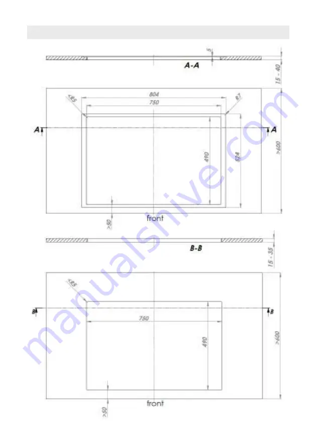 Opera FONDA 800 Installation Manual Download Page 109