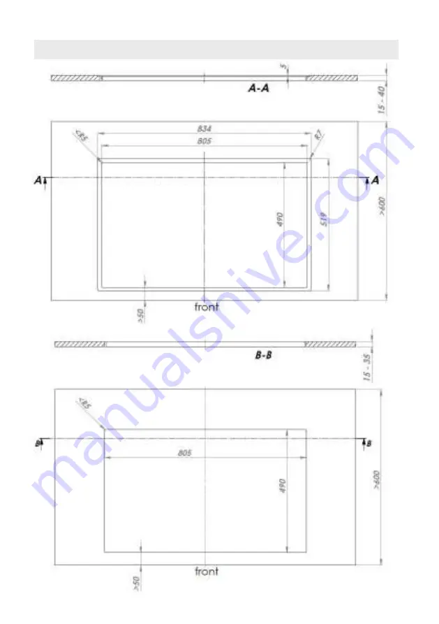 Opera FONDA 800 Installation Manual Download Page 110