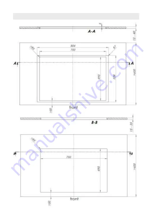 Opera FONDA 800 Installation Manual Download Page 193