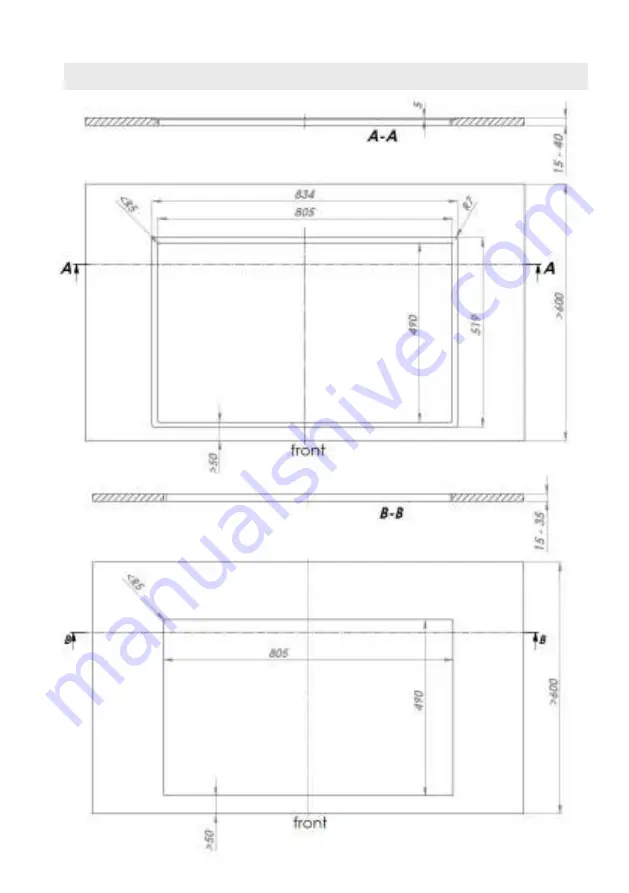 Opera FONDA 800 Installation Manual Download Page 236