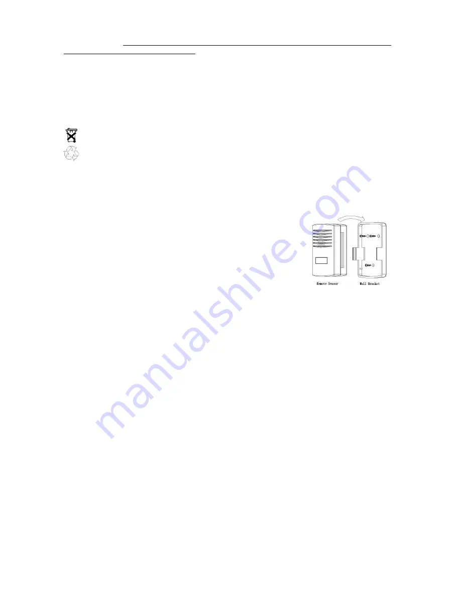 Opes OP-WS01/WH1170 Instruction Manual Download Page 3