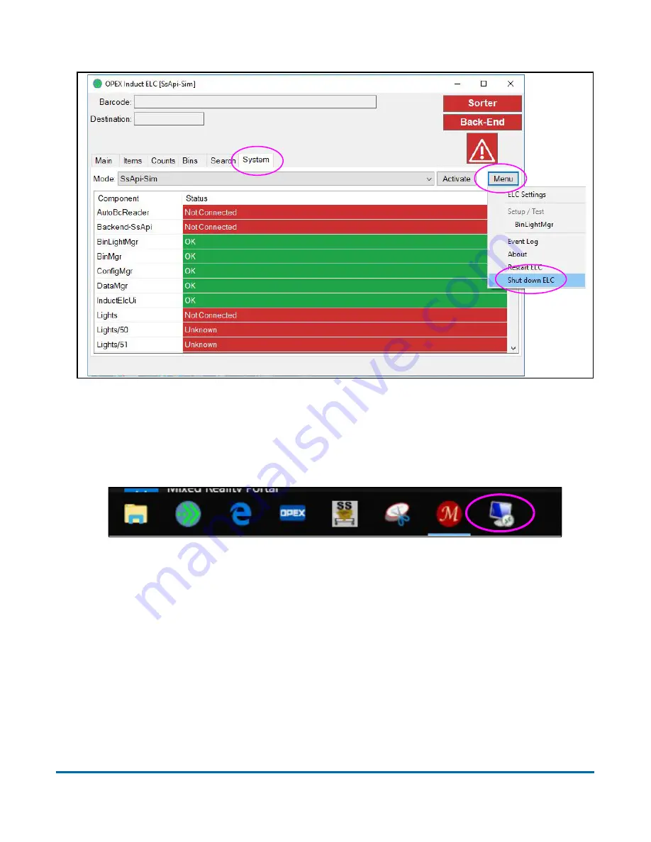 Opex Sure Sort Operator'S Manual Download Page 233