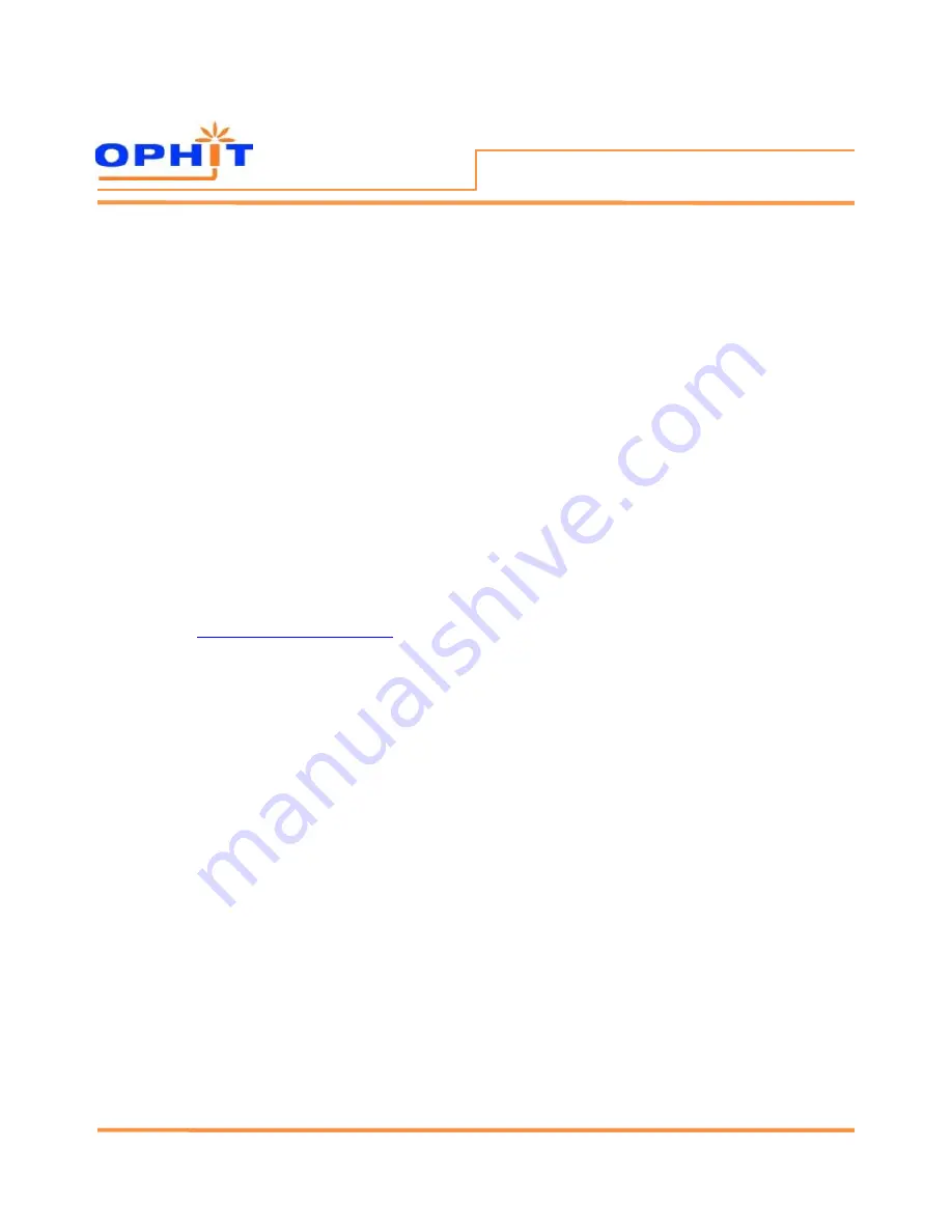 Ophit DQSL User Manual Download Page 9