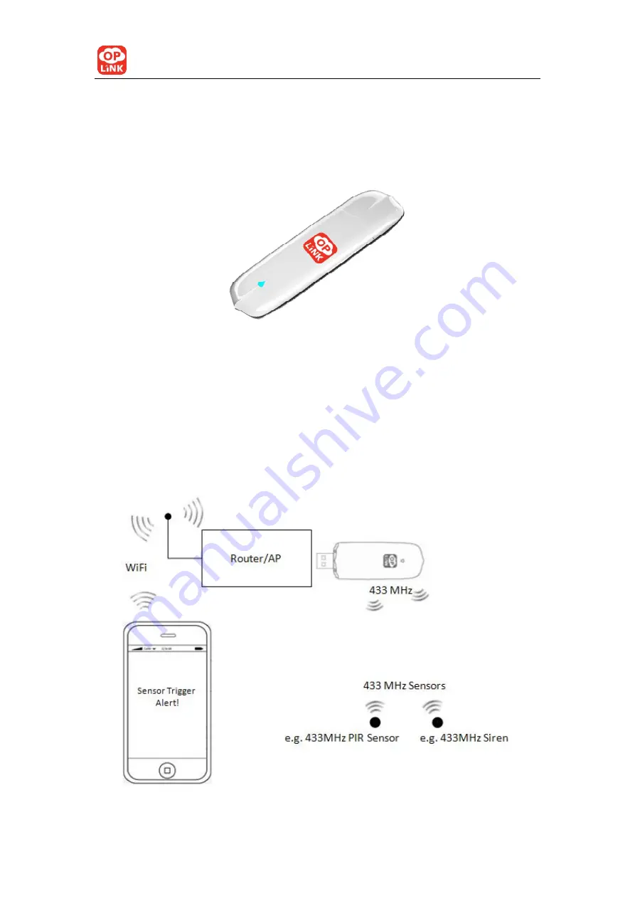 Oplink DGL1130 User Manual Download Page 1