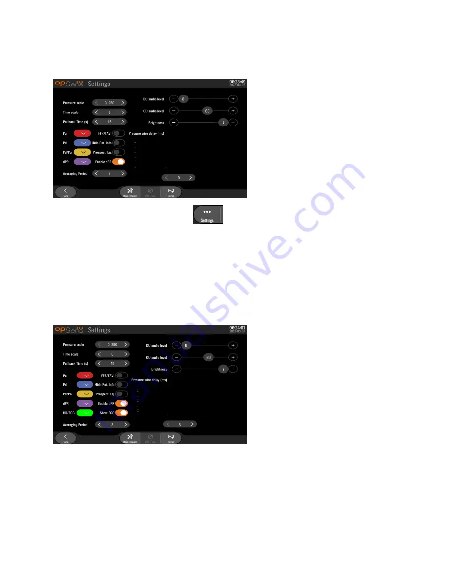 Opsens F2300 Series Instructions For Use Manual Download Page 46