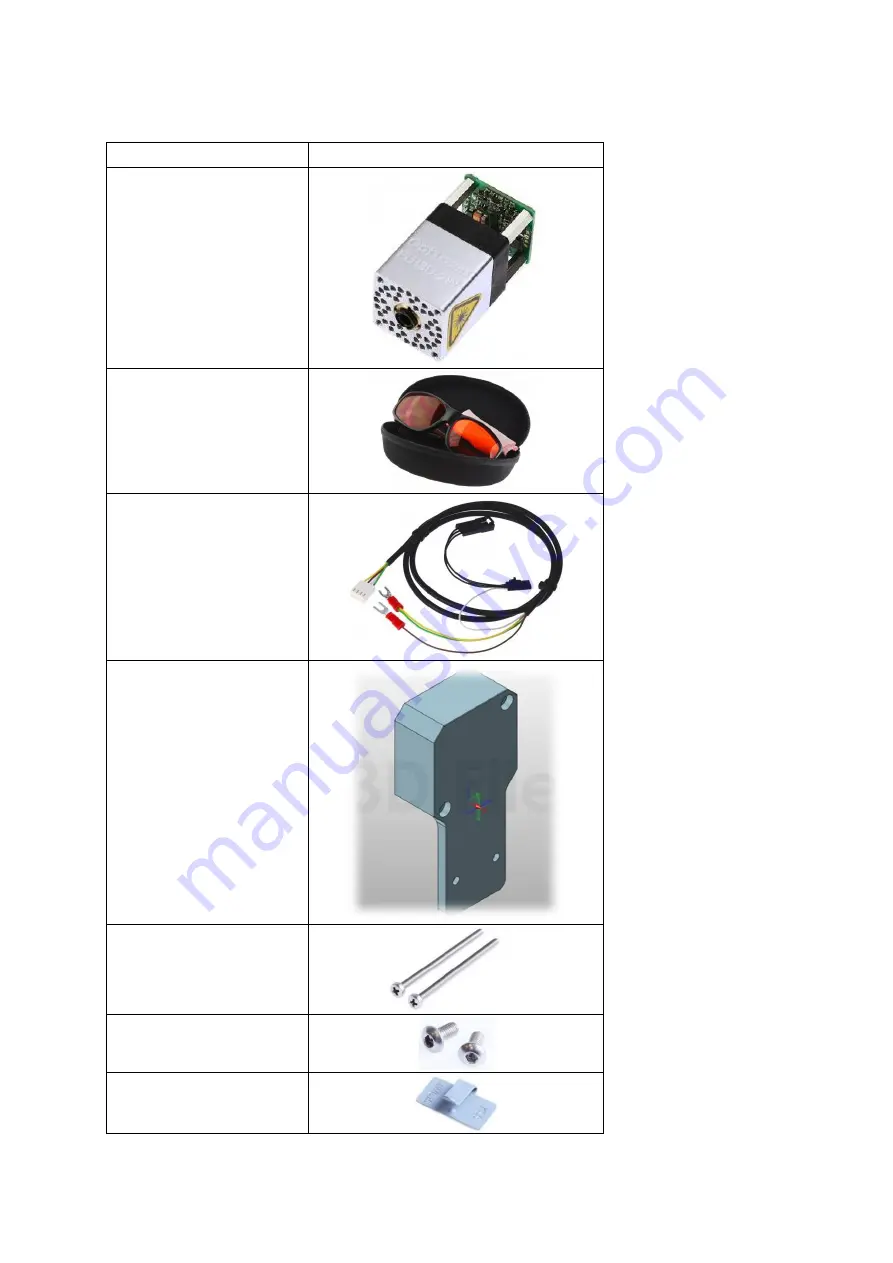 Opt Lasers PLH3D-2W Скачать руководство пользователя страница 4